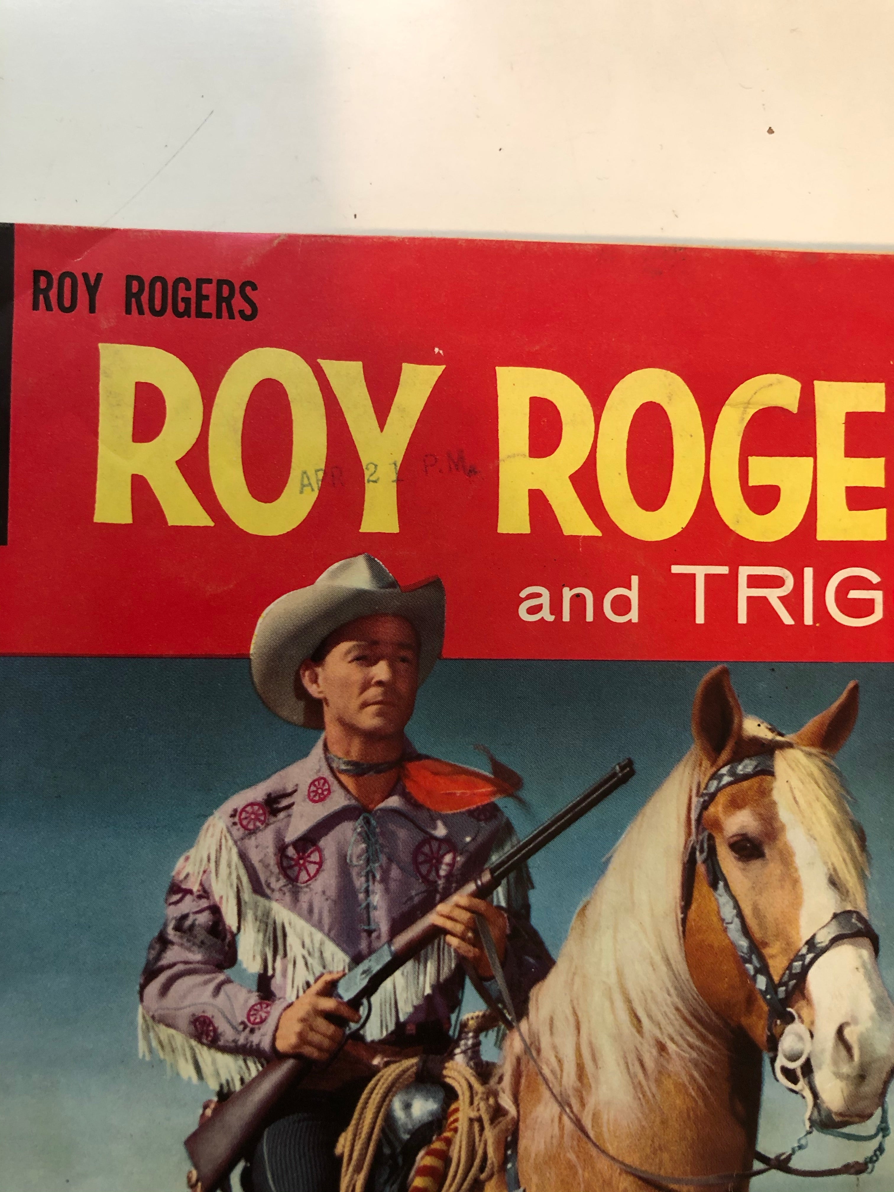 Roy Rogers and Trigger #1 rare comic book 1958