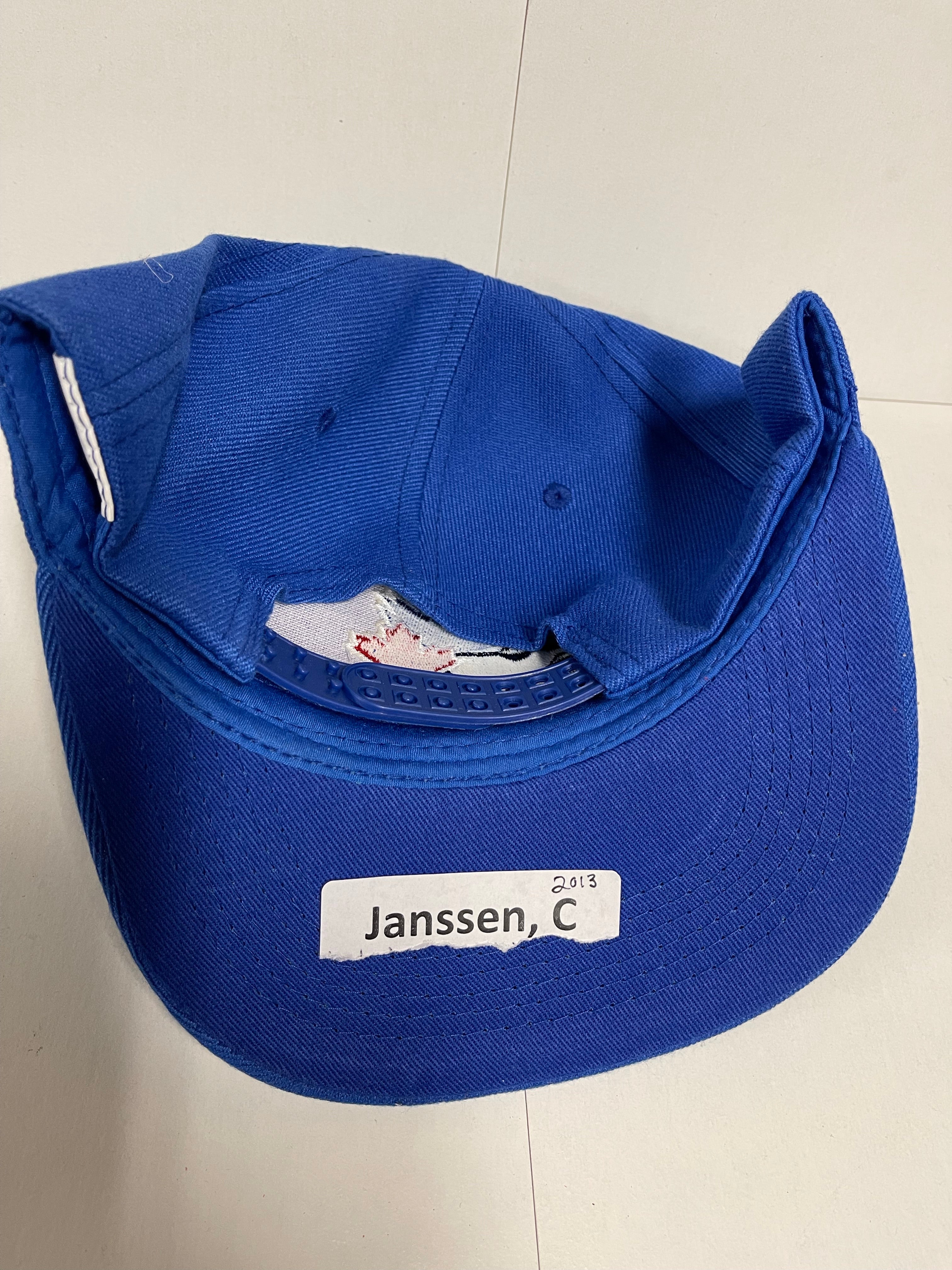 Toronto Blue Jays baseball Casey Janssen autograph baseball hat with COA