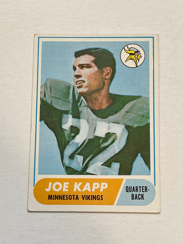 Joe Kapp Topps NFL football rookie card 1968