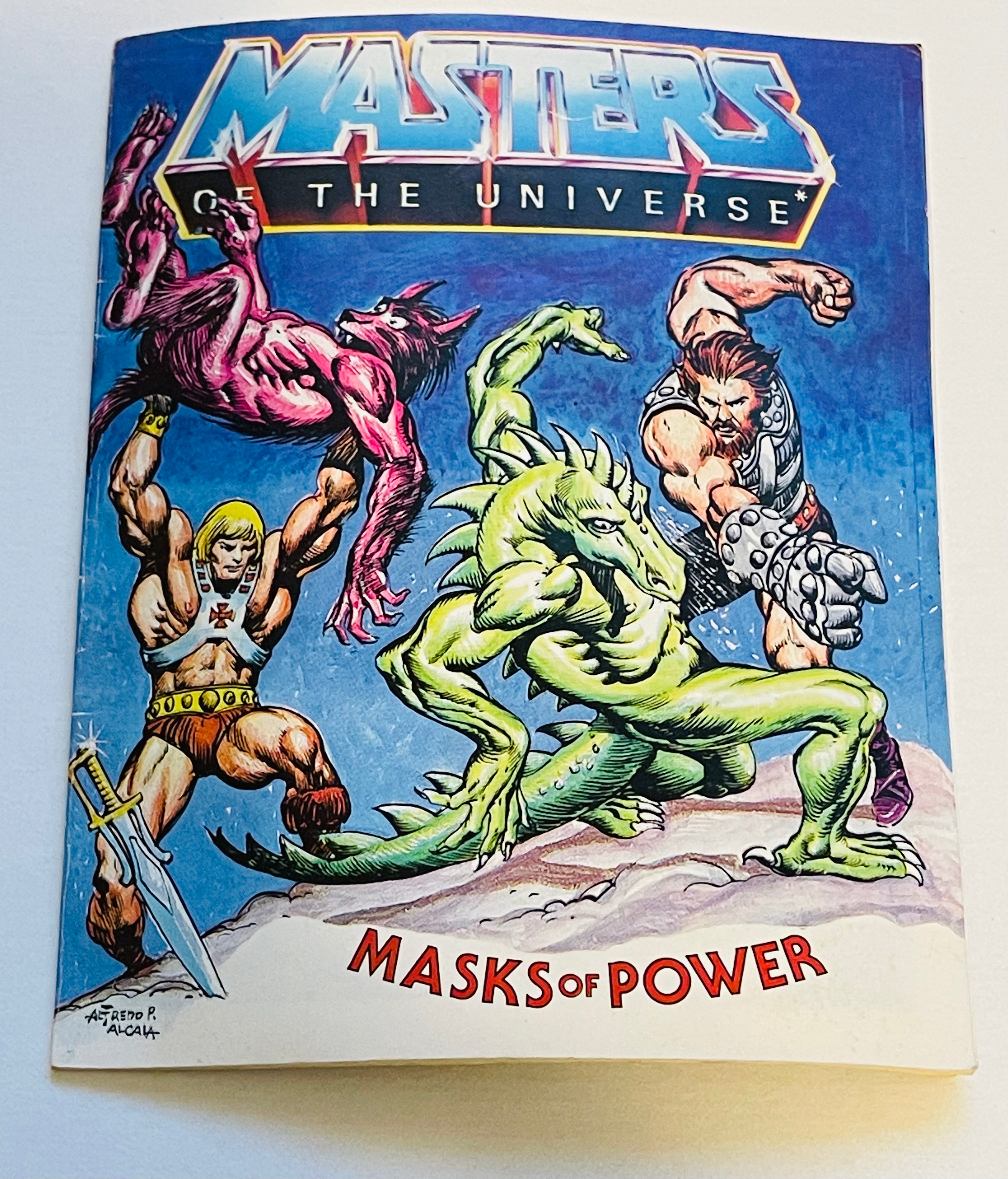 Masters of the Universe rare mini comic book French / English 1980s