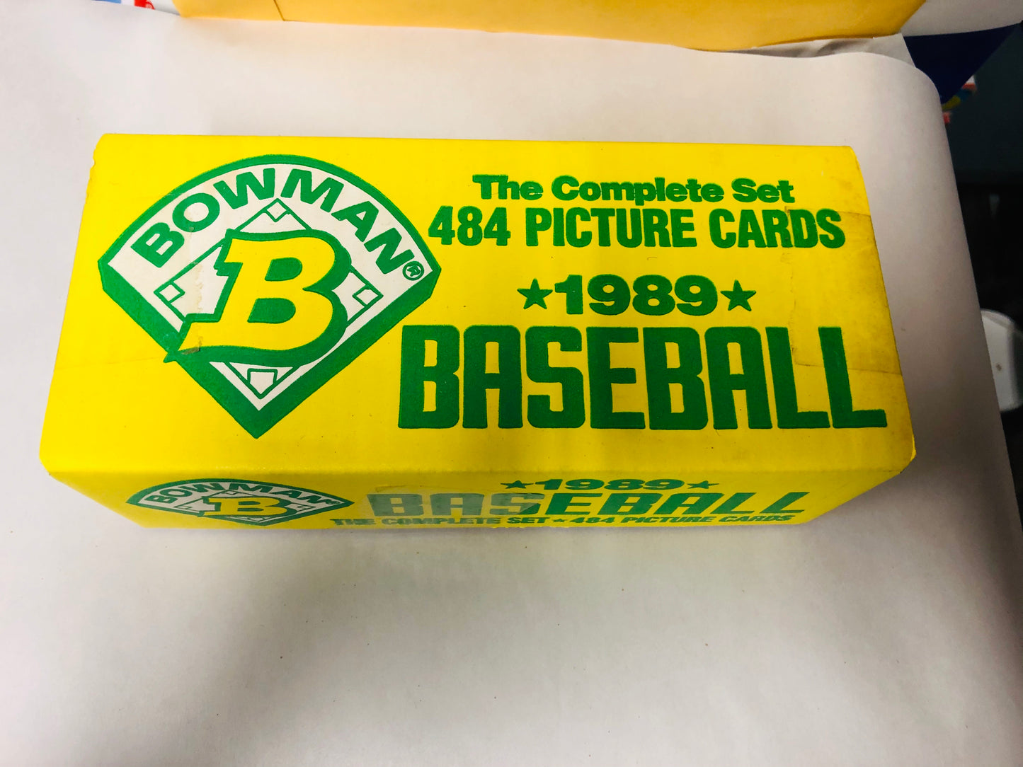 1989 Bowman baseball cards factory sealed set