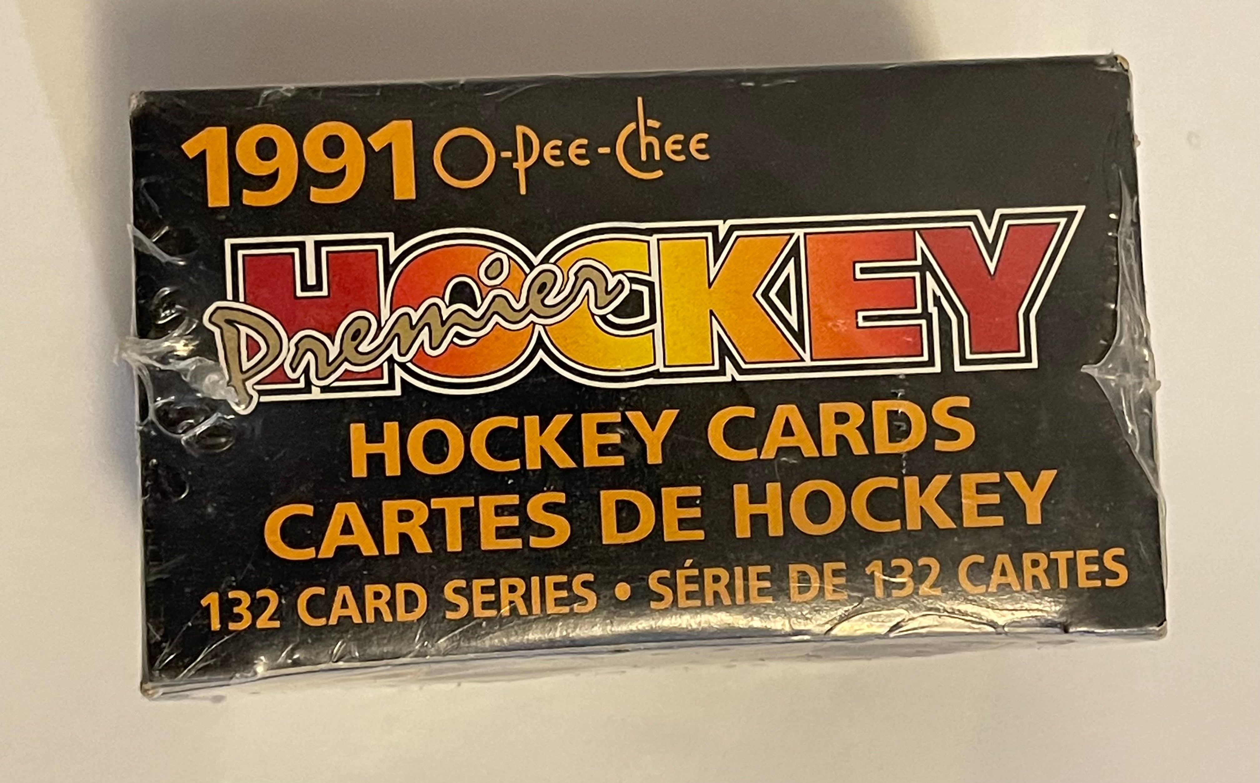 Opc premiere hockey factory sealed cards set 1990-81