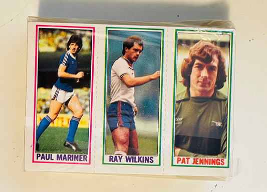 Soccer Footballer rare cards set with wrapper 1980-81