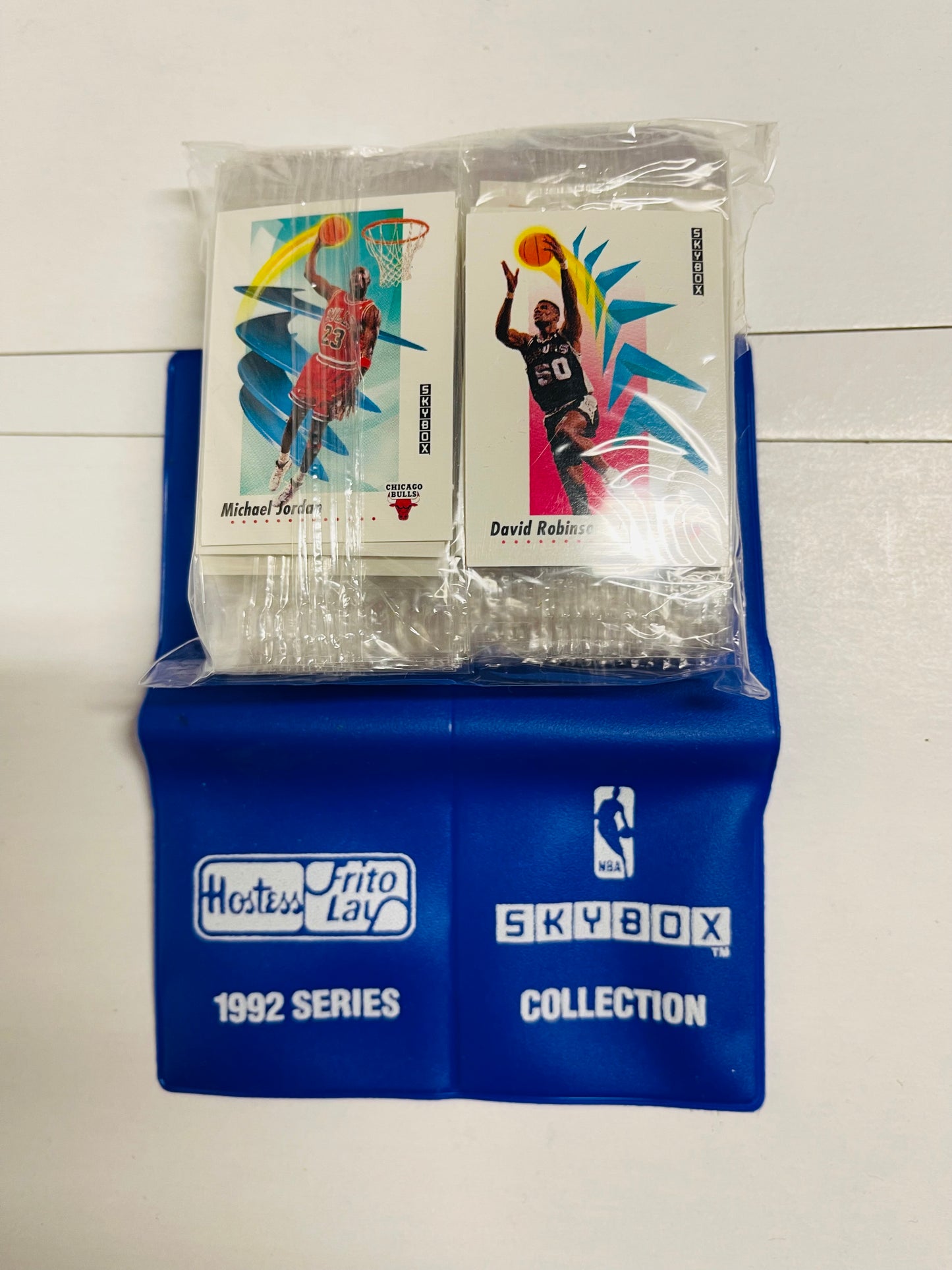 NBA Skybox Basketball Hostess Chips rare mini-cards set with rare pouch 1992