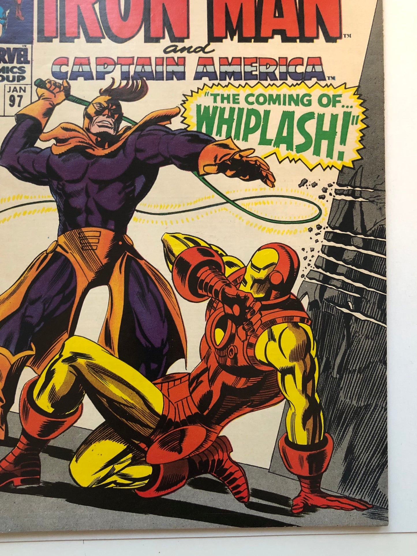 Iron Man #97 first appearance Whiplash comic book