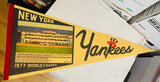 New York Yankees team photo World Series pennant 1977