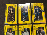 1975 Toronto Maple Leafs hockey Heroes 6 stand-ups rare set