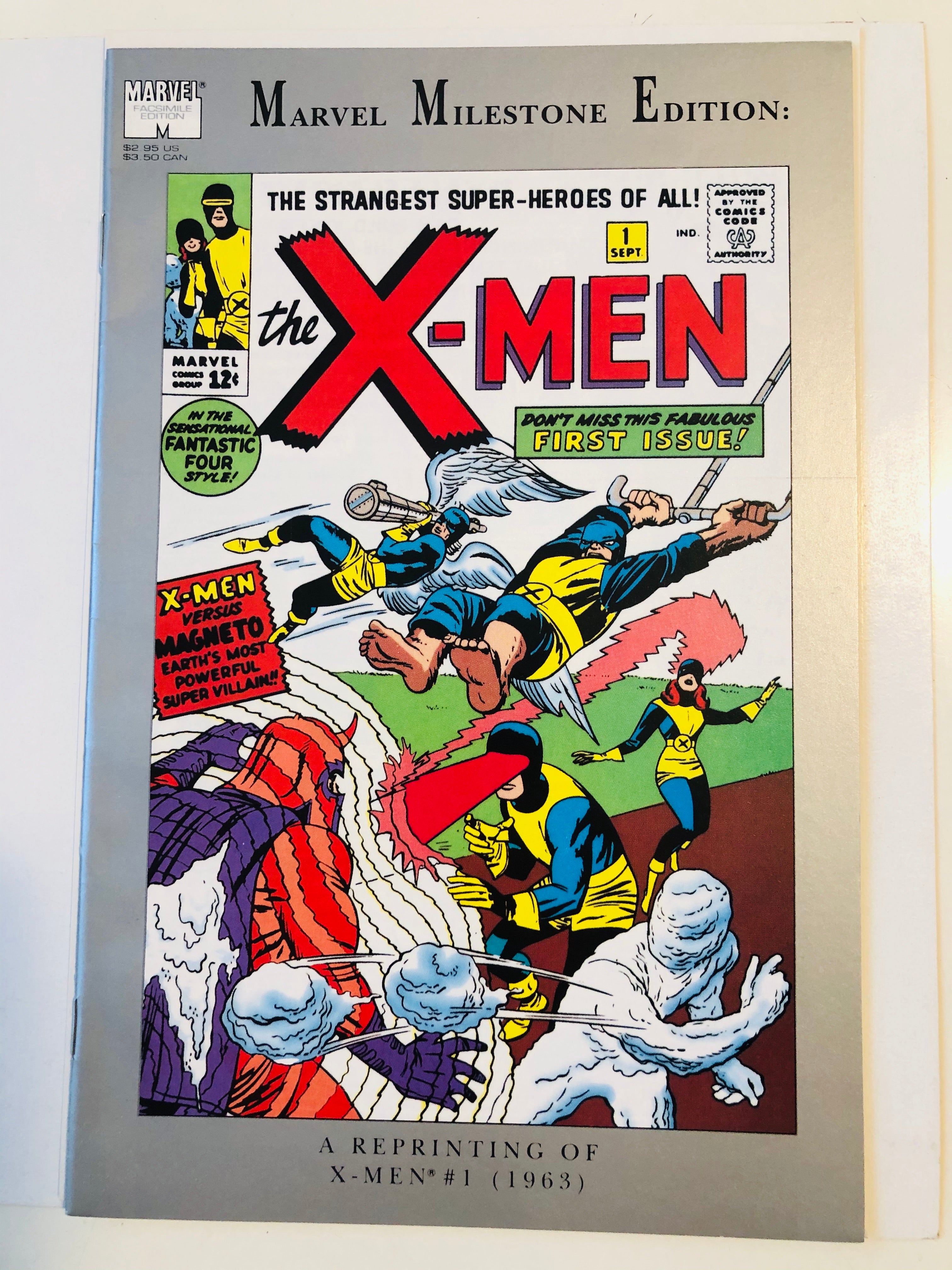 Marvel Milestones X-Men #1 reprint high grade comicbook
