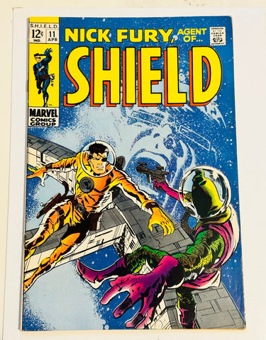 Nick Fury Agent of Shield #11 Vf condition comic 1969