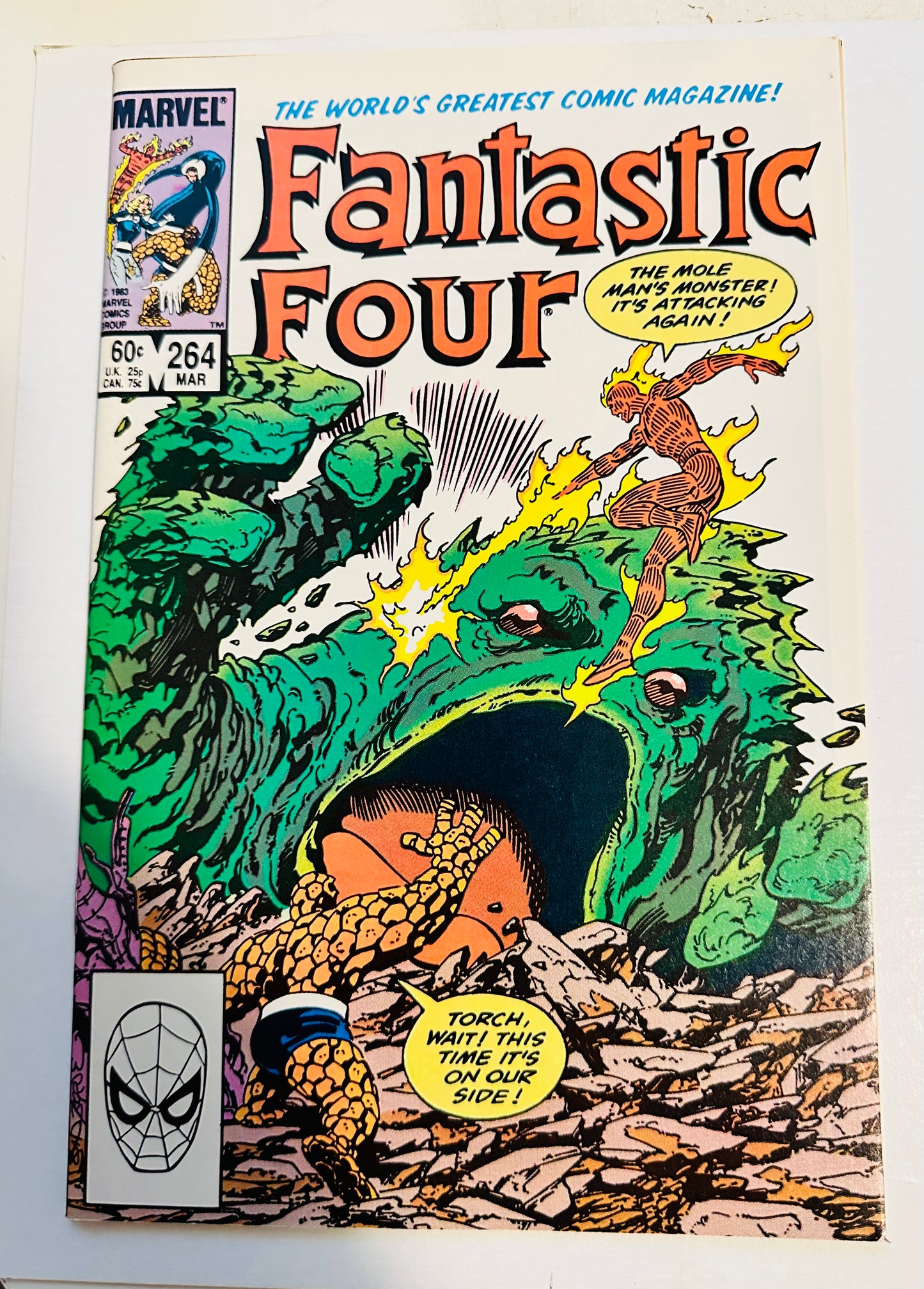 Fantastic Four high grade comic #264 from 1984