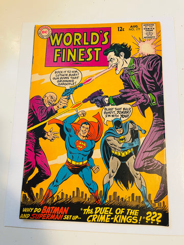 World’s Finest #177 comic book 1968