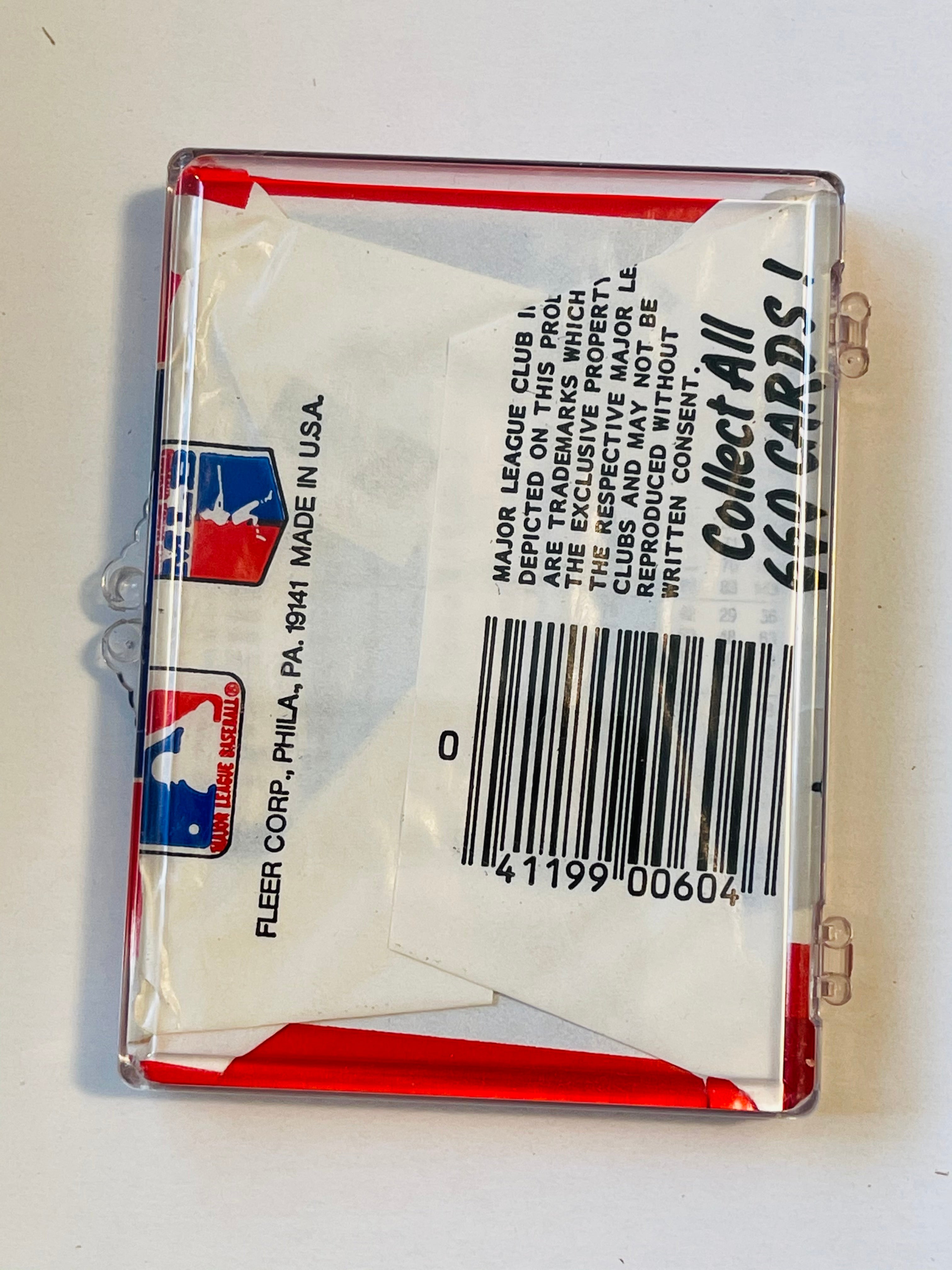 1984 Fleer baseball cards rare sealed pack