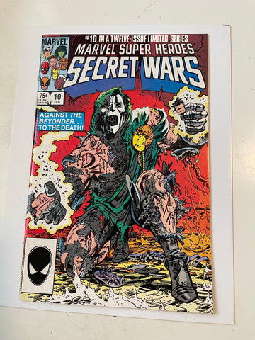 Marvel superheroes Secret wars #10 1982