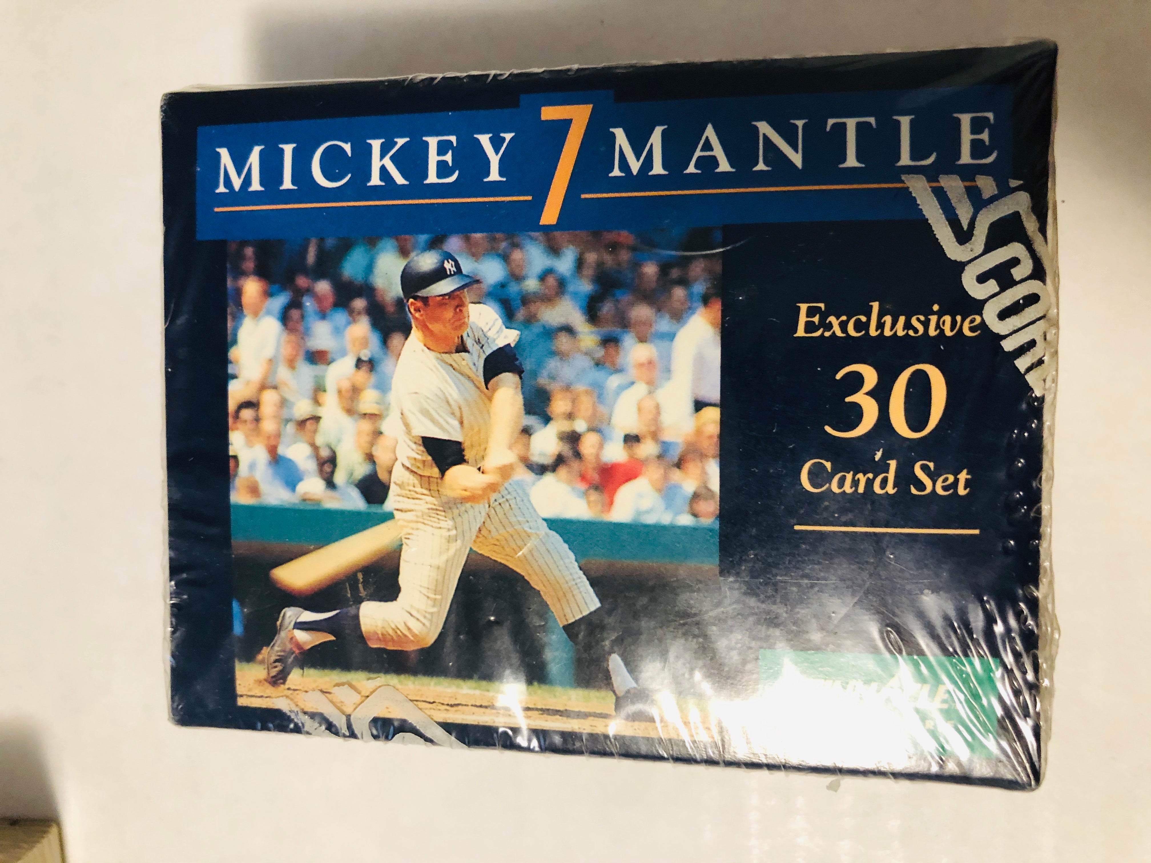 1990 Mickey Mantle baseball cards factory sealed set