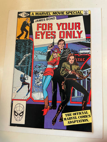 James Bond For Your Eyes Only #1 comic book