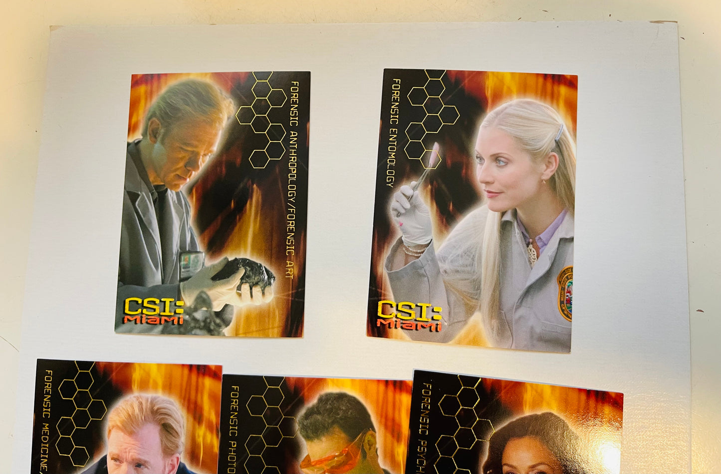 CSI Miami insert cards set