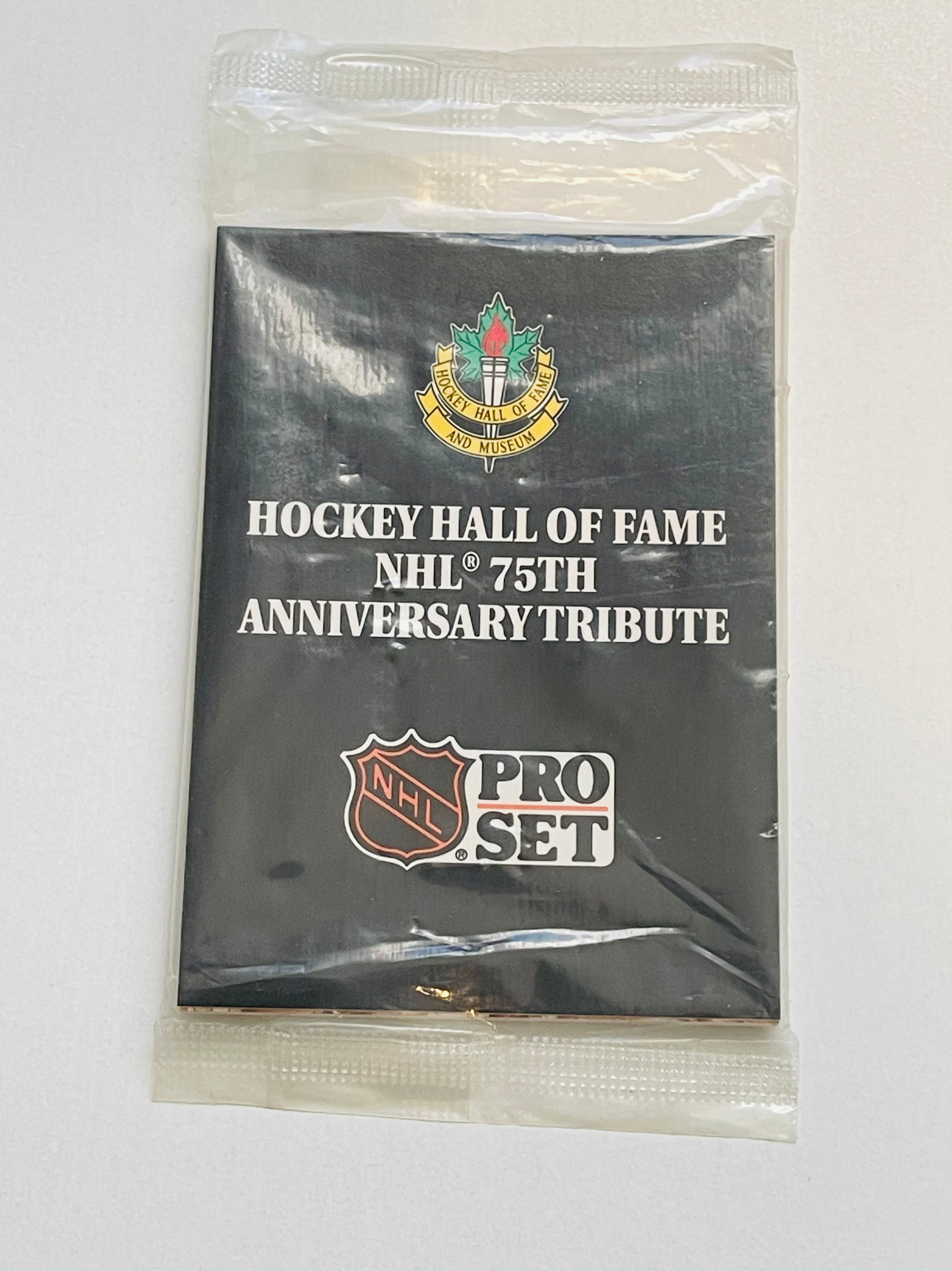 Hockey Hall of Fame Proset factory sealed 75th anniversary pack 1990s