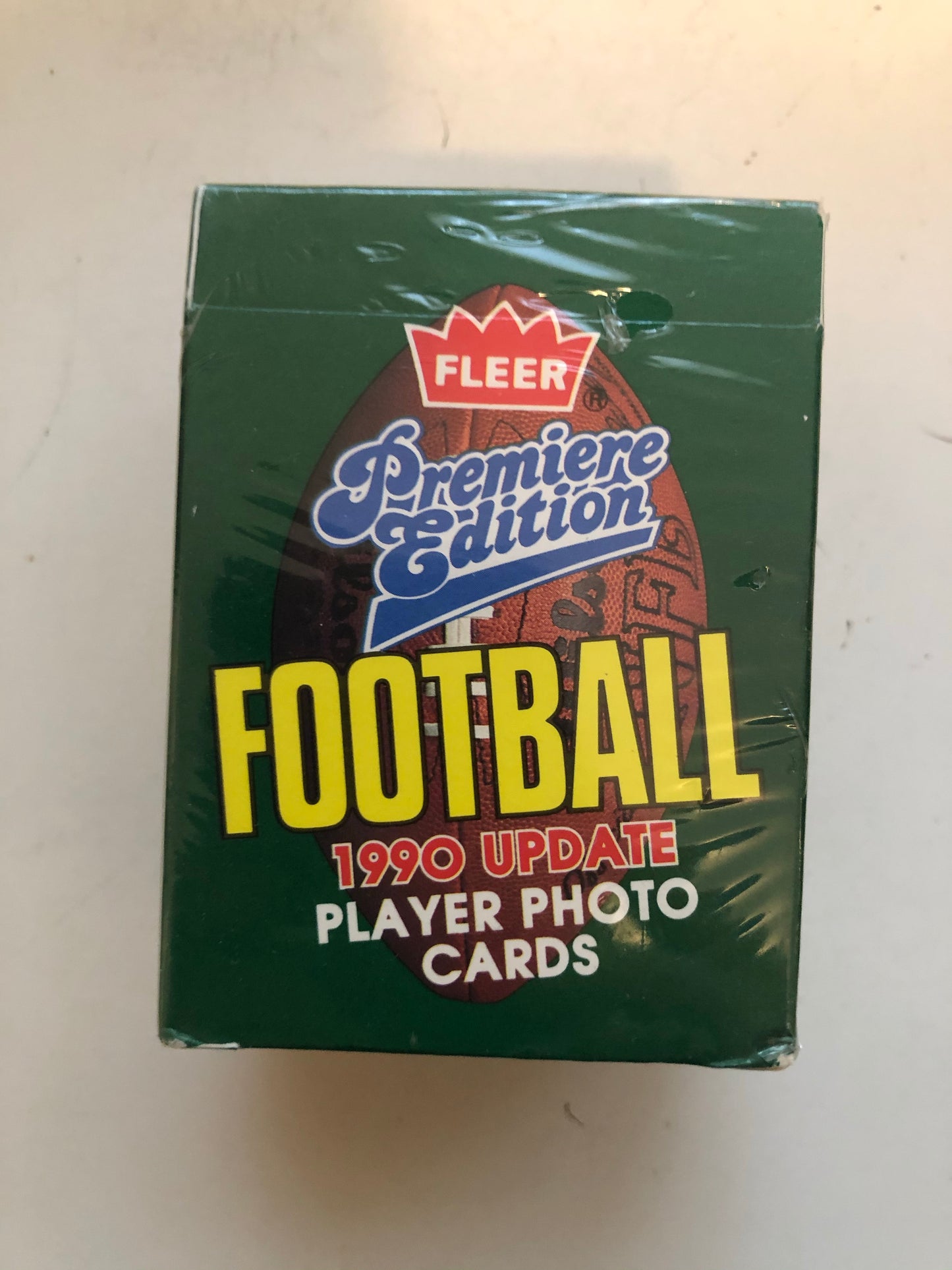 1990 Fleer Football factory Emmitt Smith rookie update cards set