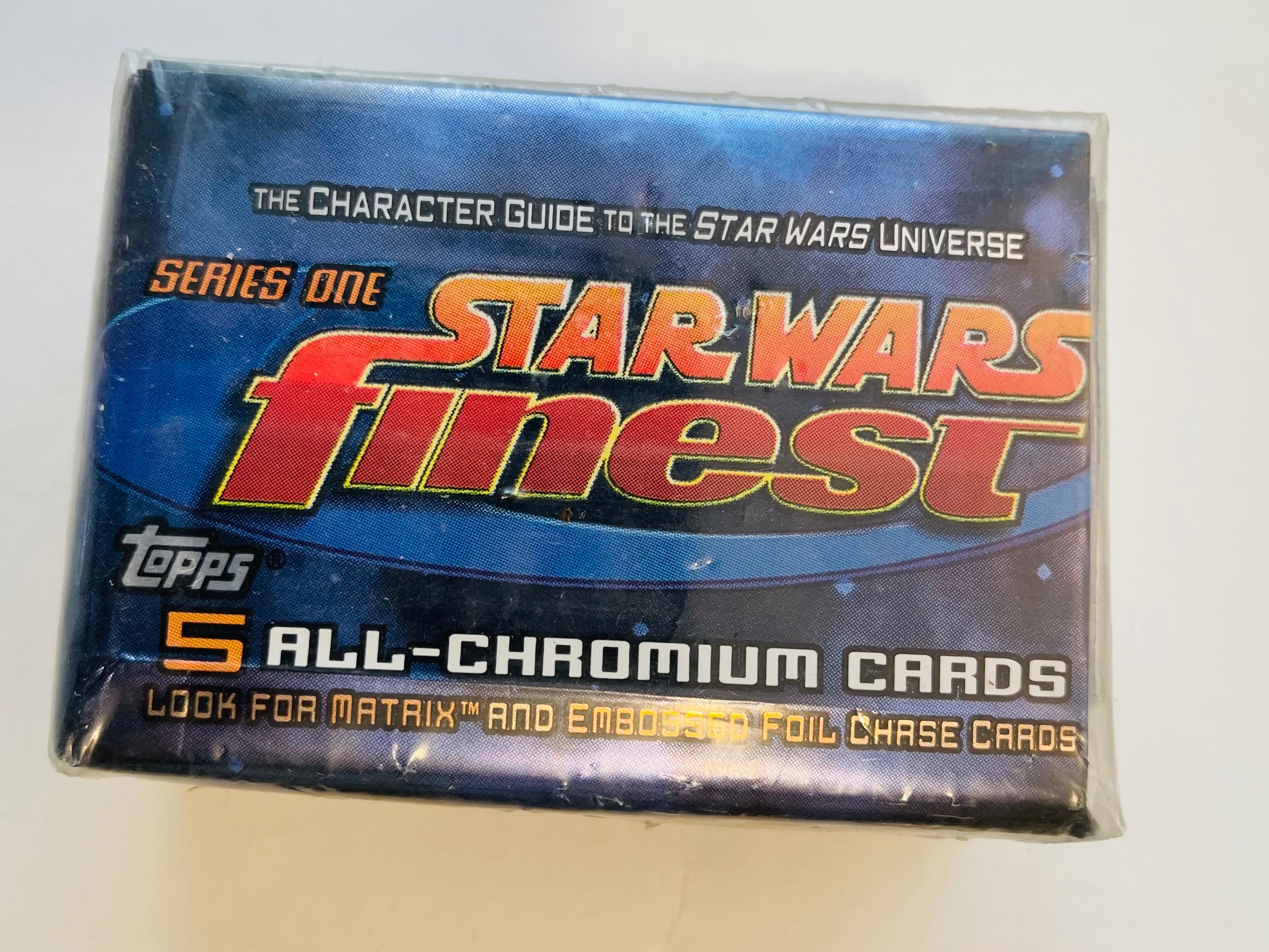 Star Wars Finest high end foil cards set 1996