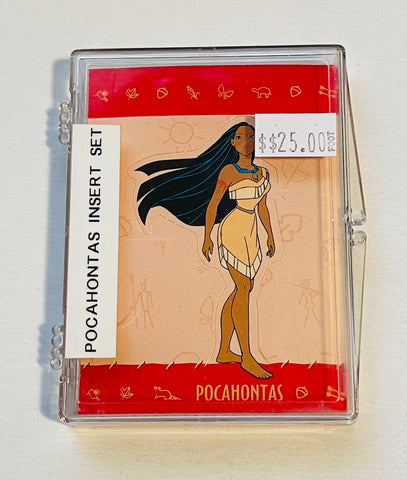 Pocahontas pop up insert cards set