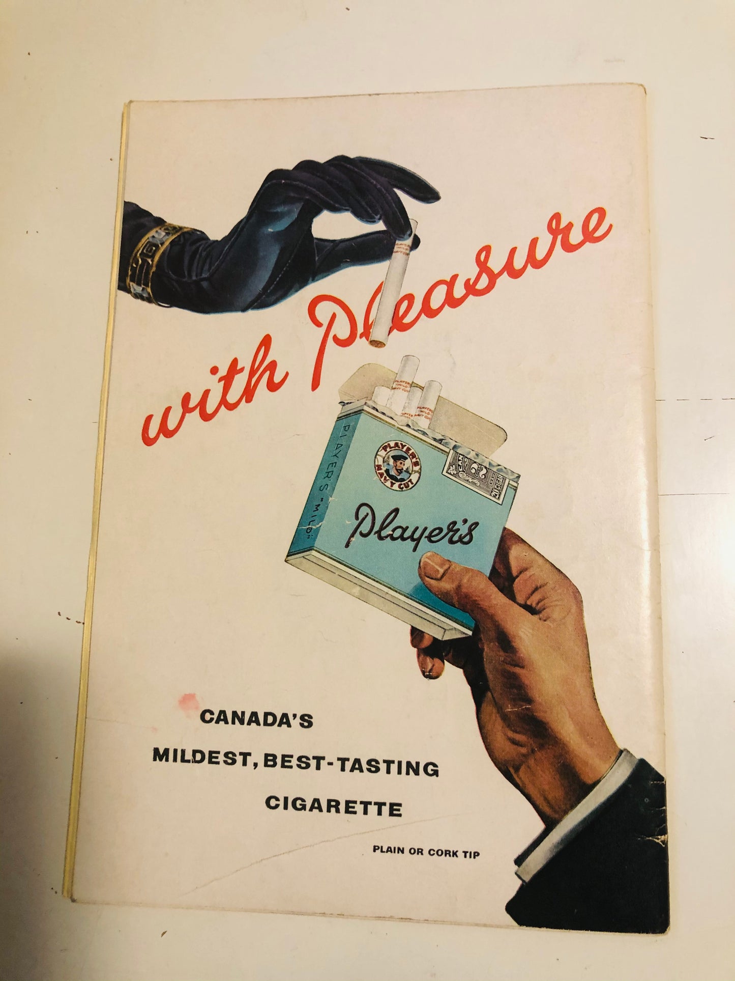 Toronto Maple Leafs hockey game program Mar.19,1955