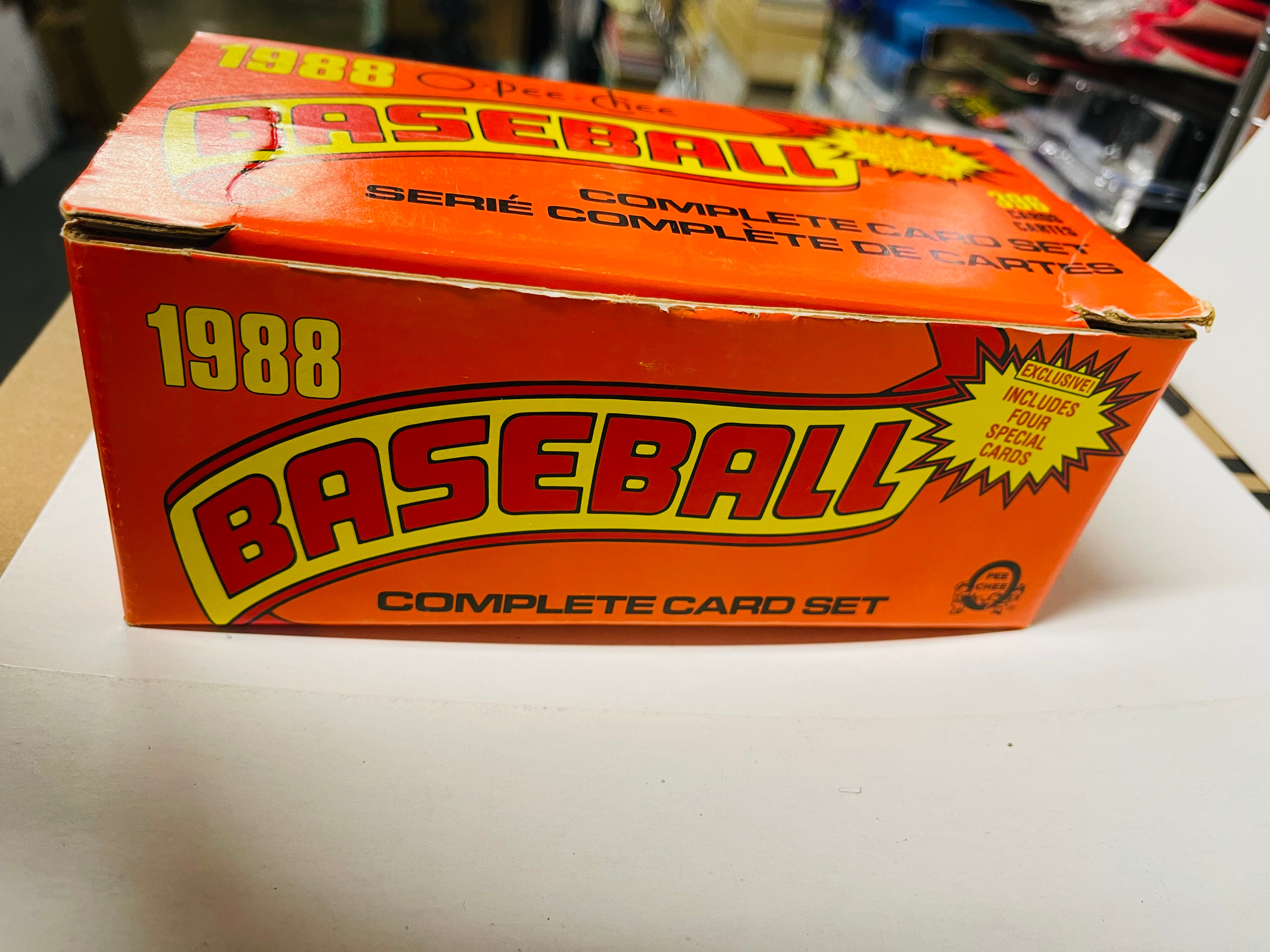 1988 O-pee-Chee baseball factory set