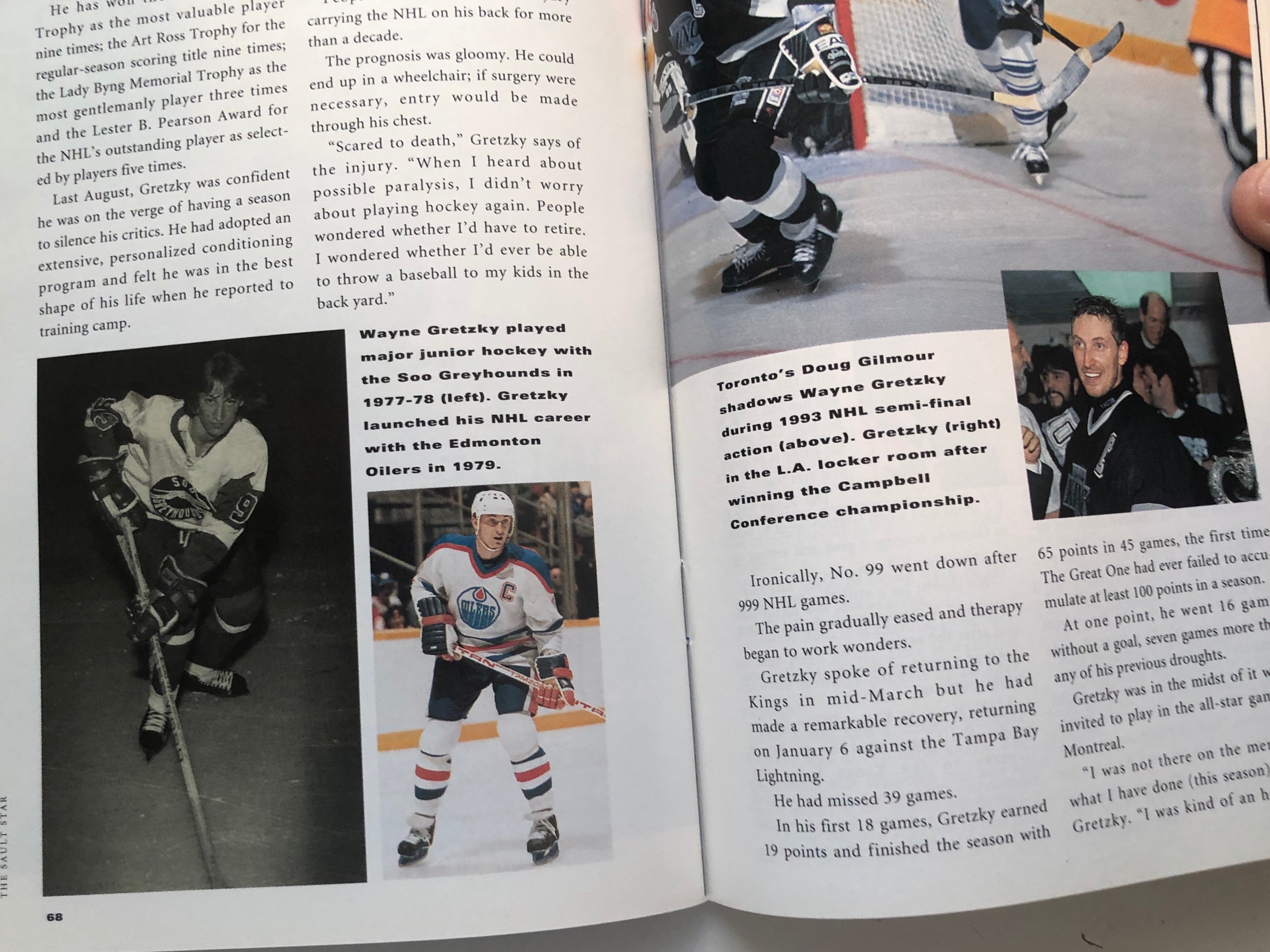 1993 Hockey Hall of Fame first issue booklet