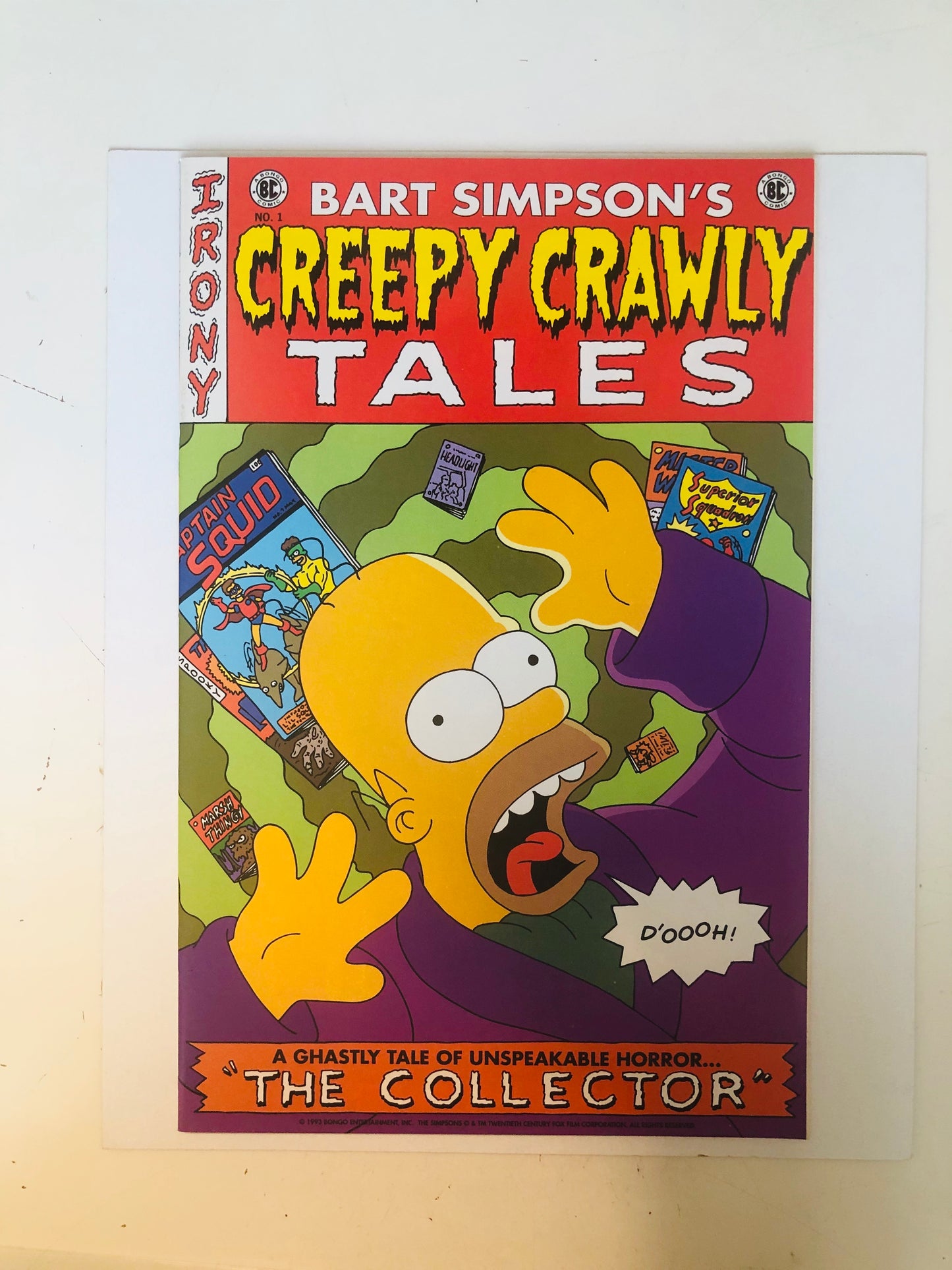 The Simpsons #1 high grade comic book