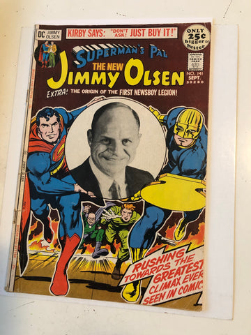 Superman’s Pal Jimmy Olsen with New Gods #141 comic