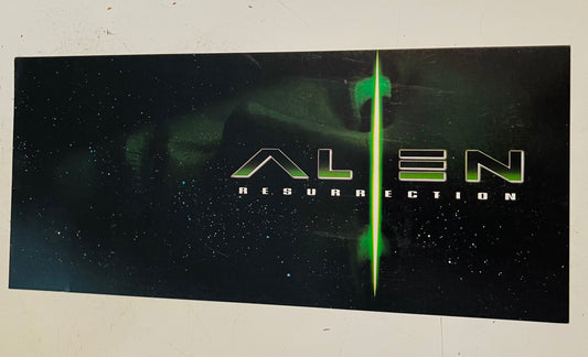 Alien Resurrection rare movie opening night pass