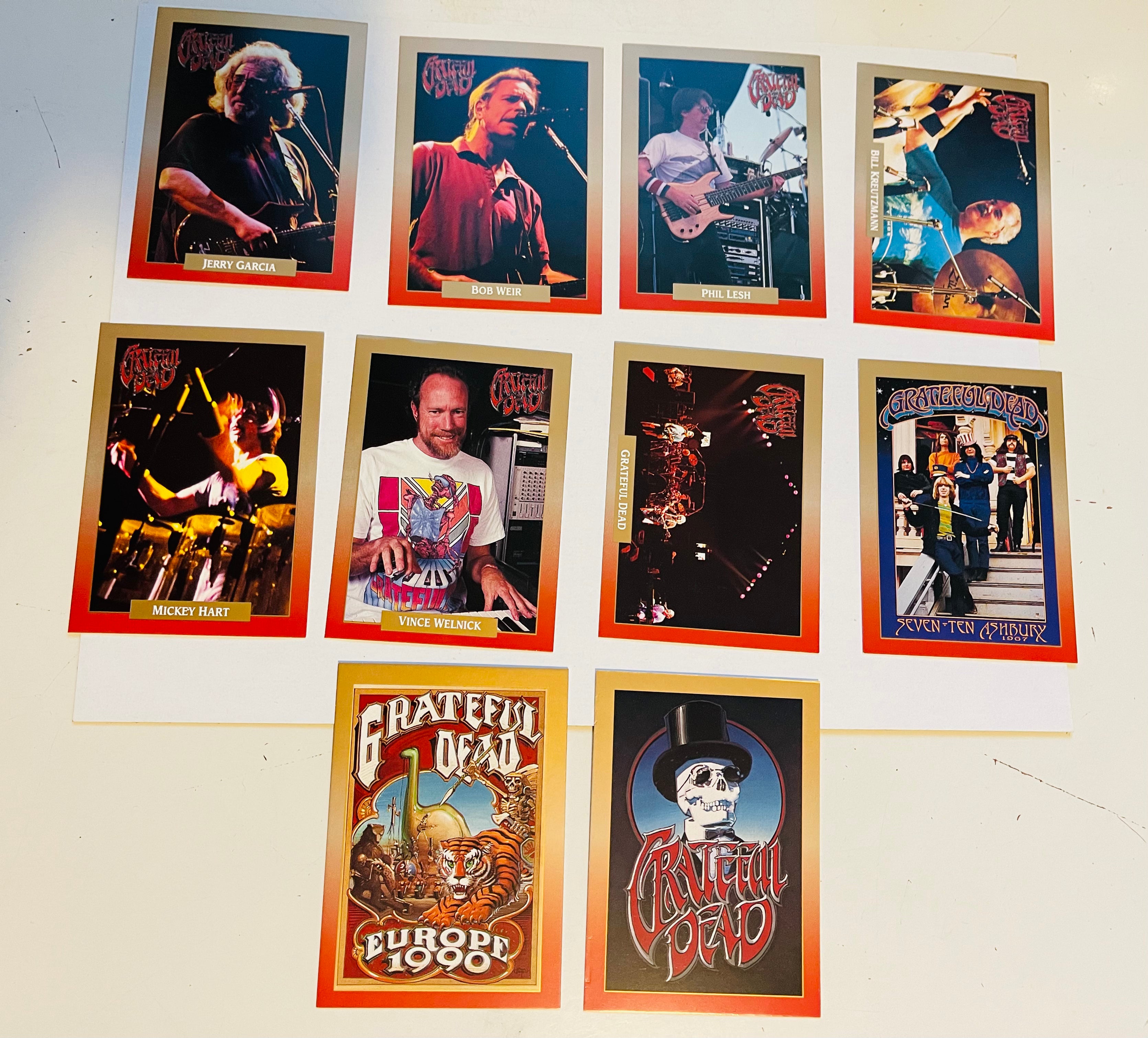 Grateful Dead rare insert cards set 1991