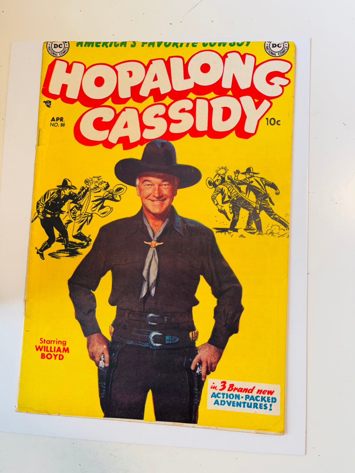 Hopalong Cassidy TV Westerns #88 vg condition comic 1954