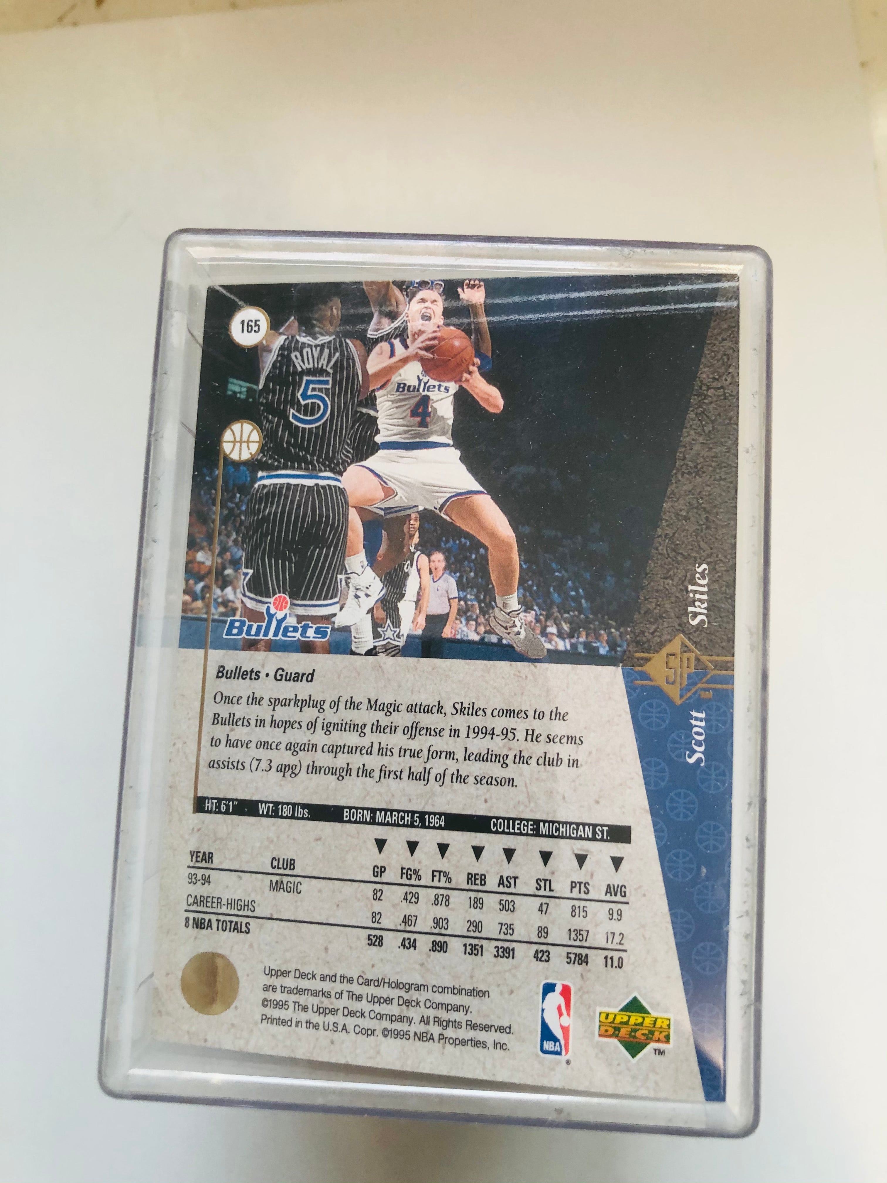 1994-95 Upper Deck SP basketball cards complete set