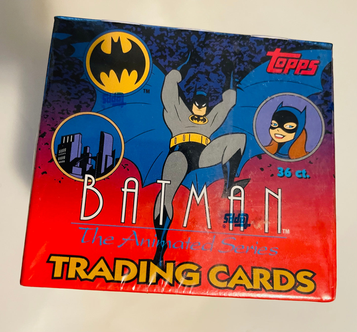 Batman Animated series 36 packs factory sealed rare box 1993