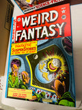 Weird Fantasy EC comics hard cover large 4 volumes set 1980
