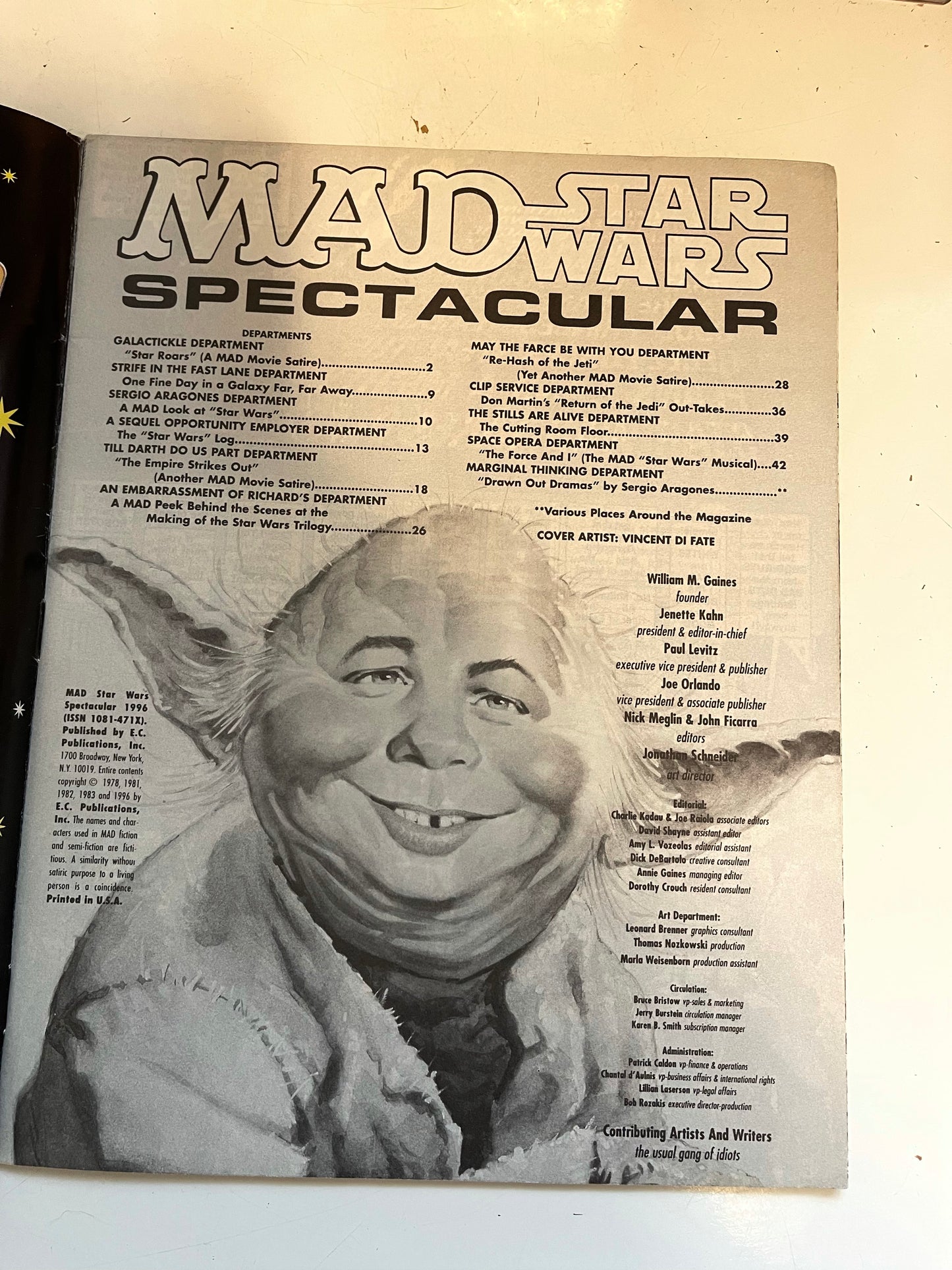 Star Wars Mad magazine special issue 1996