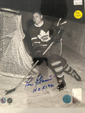 Toronto Maple Leafs Fern Flaman signed photo with COA