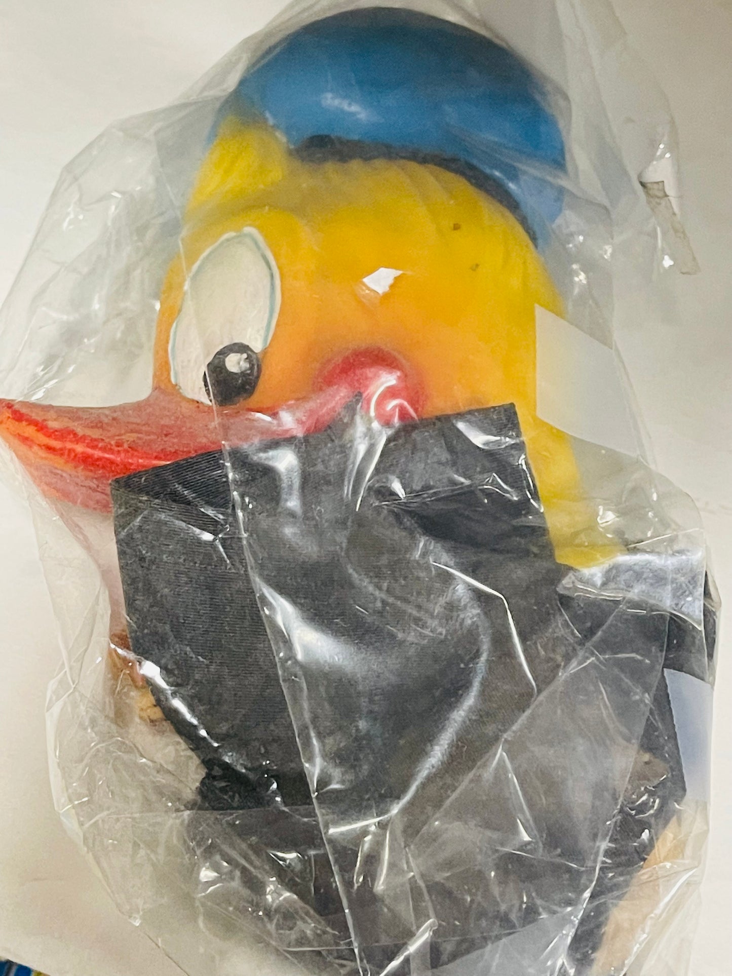 Donald Duck Disney original hand puppet 1950s