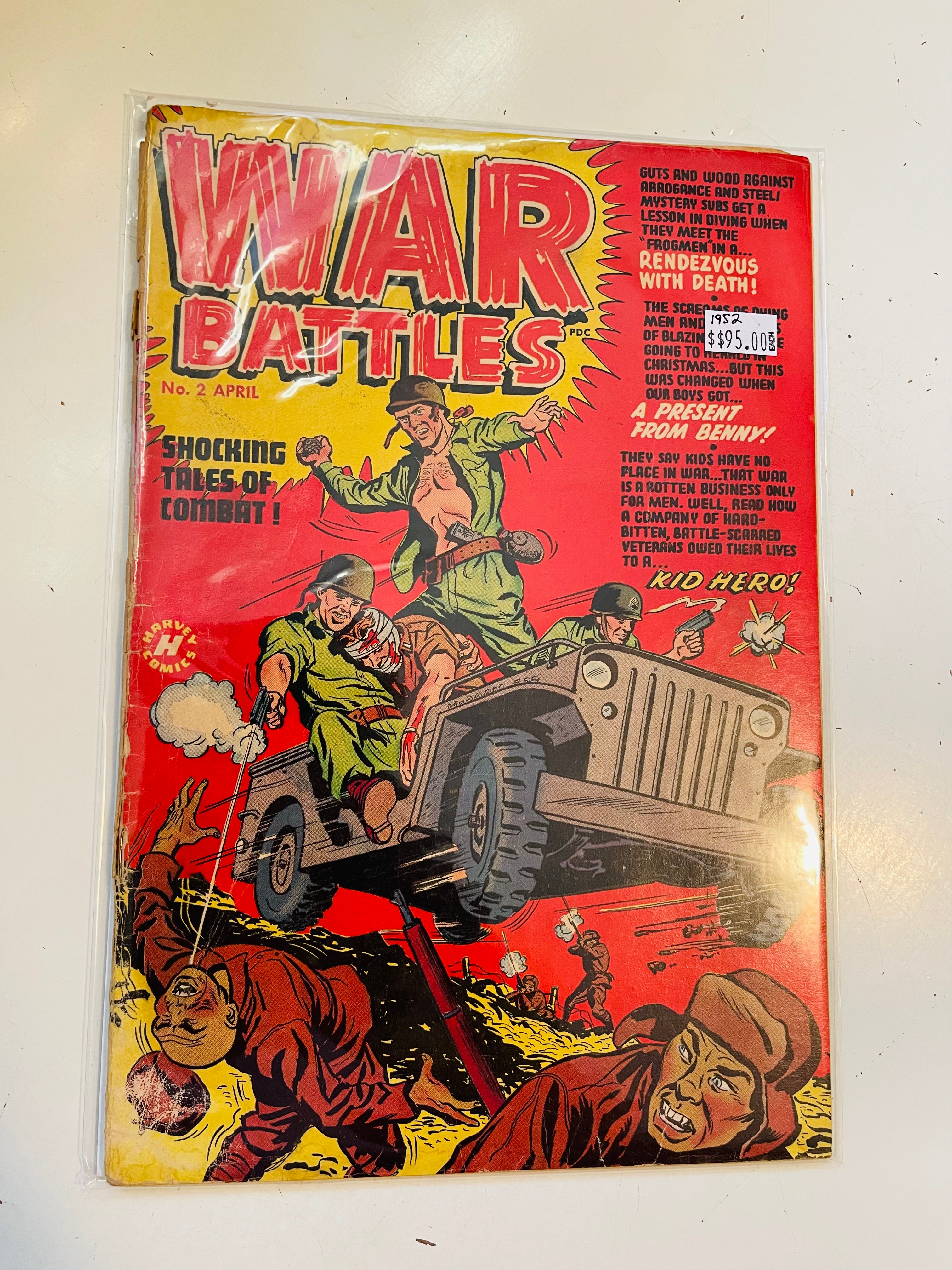 War Battles comic 1952
