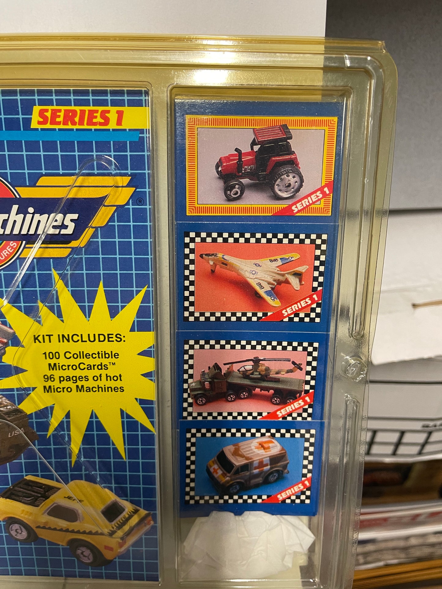 Micro Machines Series 1 and 2 cards sets with both albums 1980s-1990s