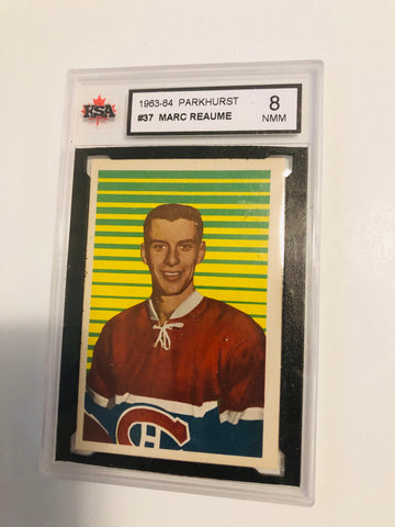Marc Reaume High grade Parkhurst hockey Card 1963
