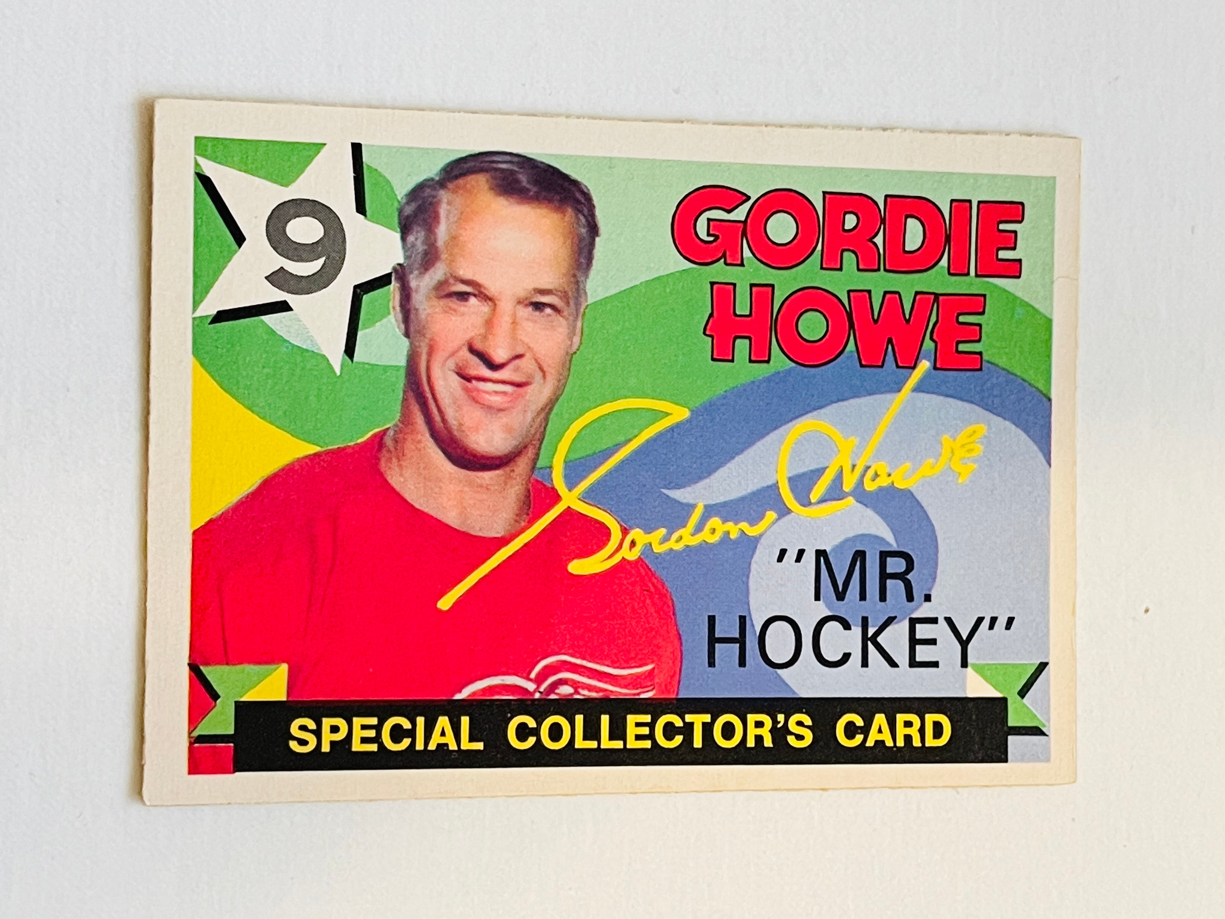 Gordie Howe Mr. Hockey opc card 1970