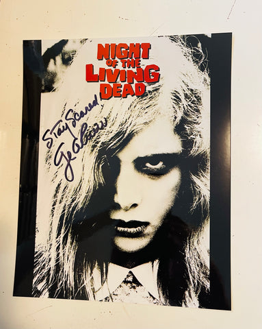 Night of the Living Dead George Romero rare signed photo with Fanexpo COA