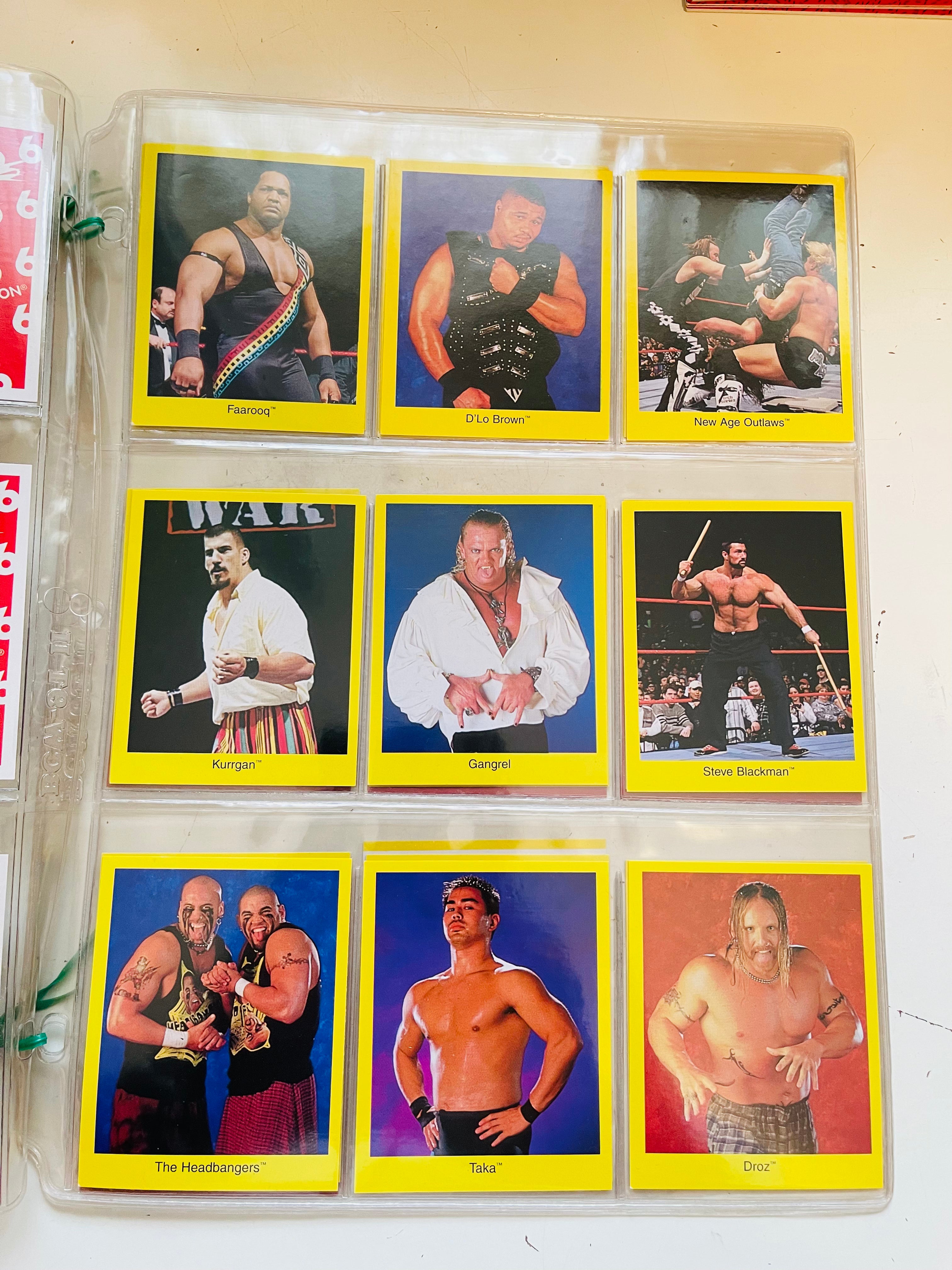 WWF Wrestling rare Trivia cards game set 1998
