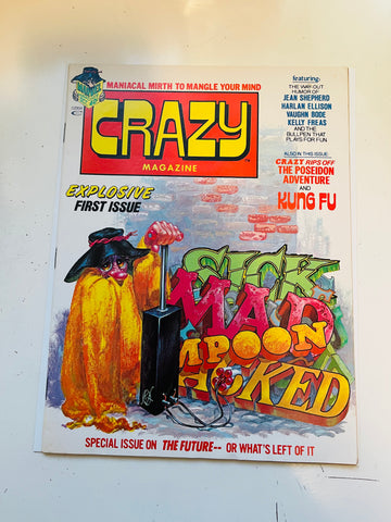 Vintage Cracked Magazines Lot of 5 Video Games Mork Mr. T