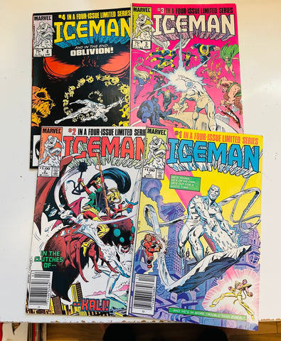 Iceman #1-4 comics lot deal