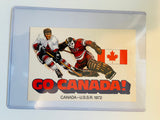 Team Canada original hockey postcard 1972