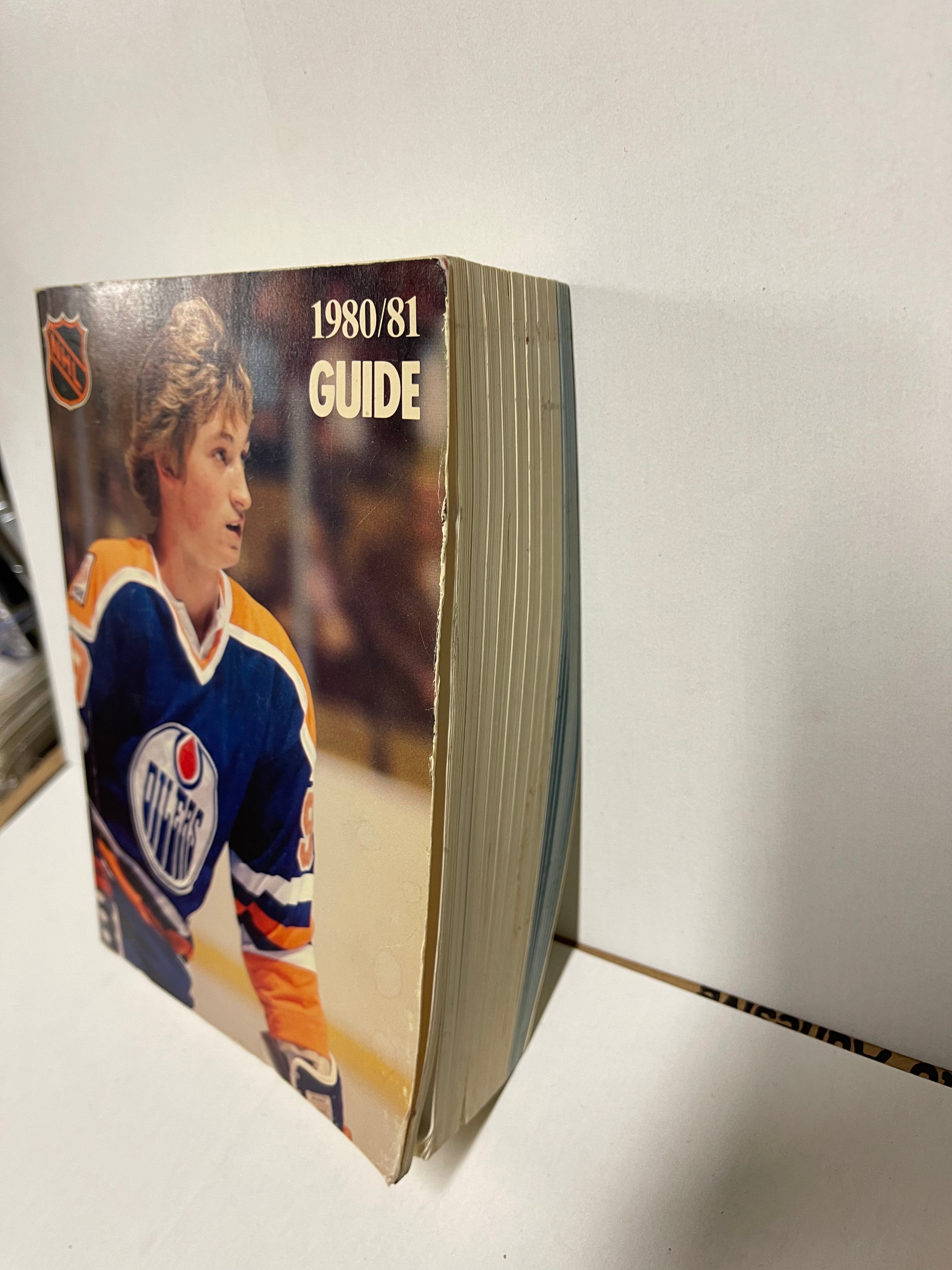 Wayne Gretzky NHL hockey rare media stats guide 1980-81