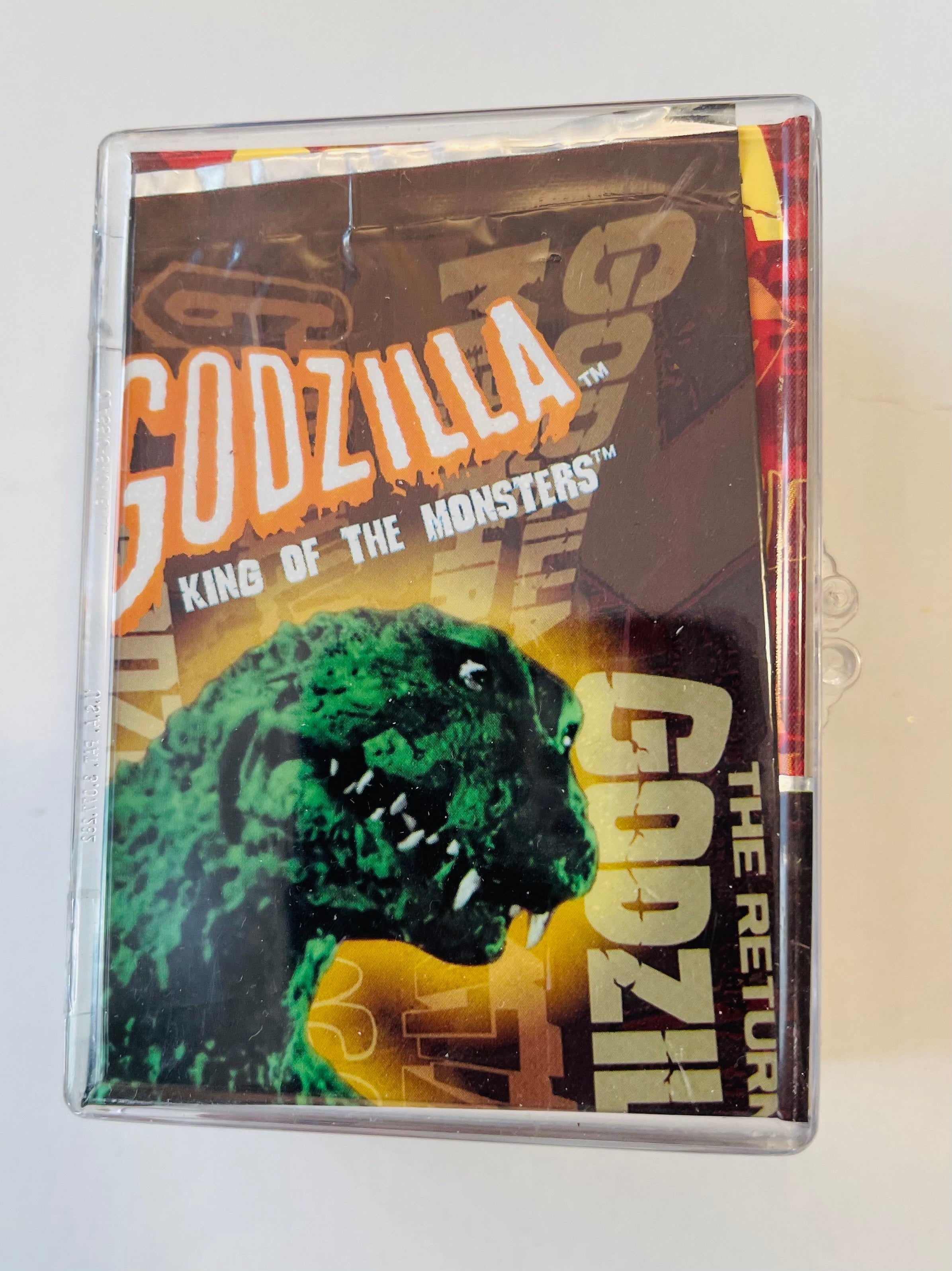Godzilla horror monsters rare vintage complete card set 1990s