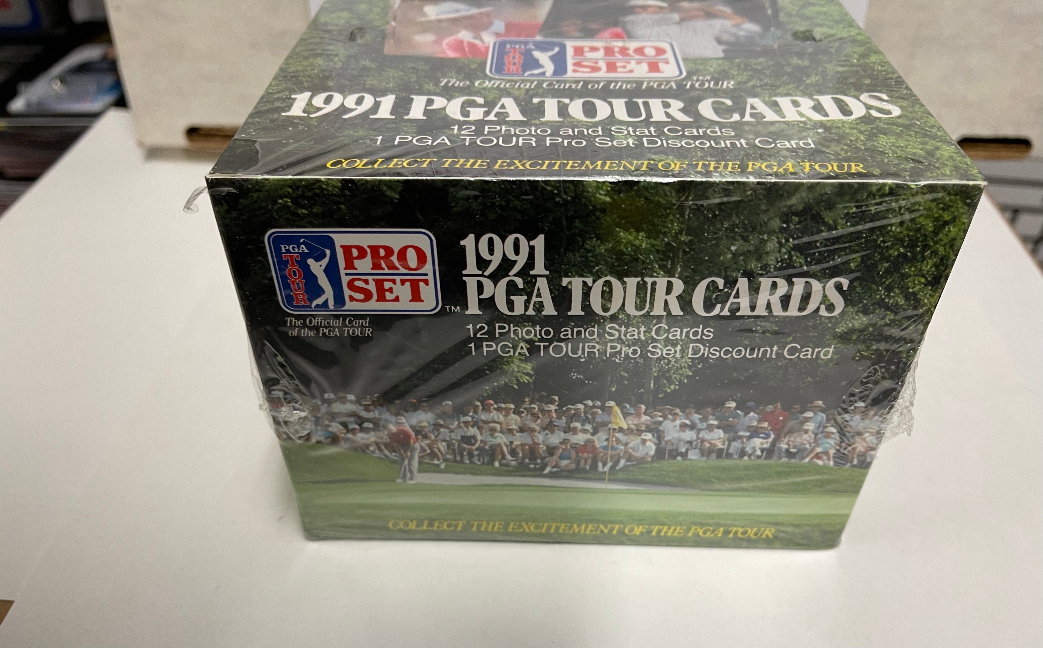 PGA Proset Golf cards 36 packs factory sealed box 1991